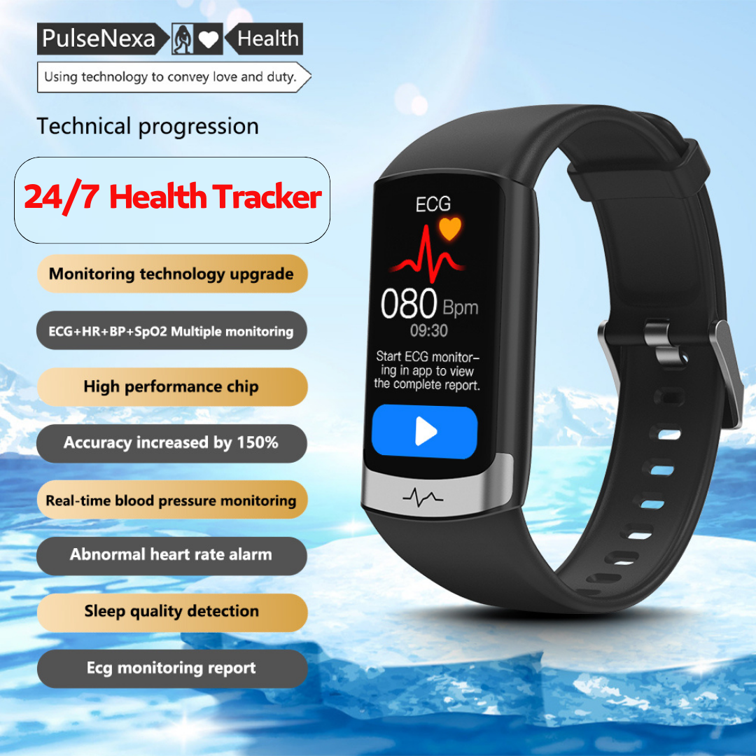 Morepro V19Pro-Multifunctional ECG(EKG) Smartwatch Health Tracker - Black Frrday 60% OFF🔥
