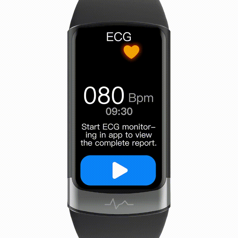 Morepro V19Pro-Multifunctional ECG(EKG) Smartwatch Health Tracker - Black Frrday 60% OFF🔥