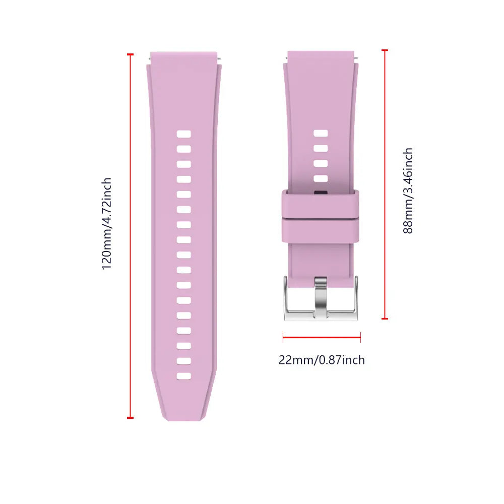 G08/P70 Series TPU/Leather 6 Types Replacement Watch Straps fitvii