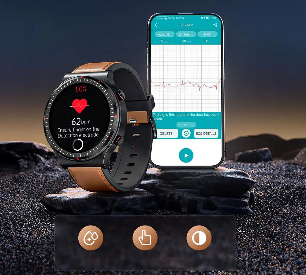 Blood Pressure Aikela Fitness Tracker Test Pedometer Smart Watch
