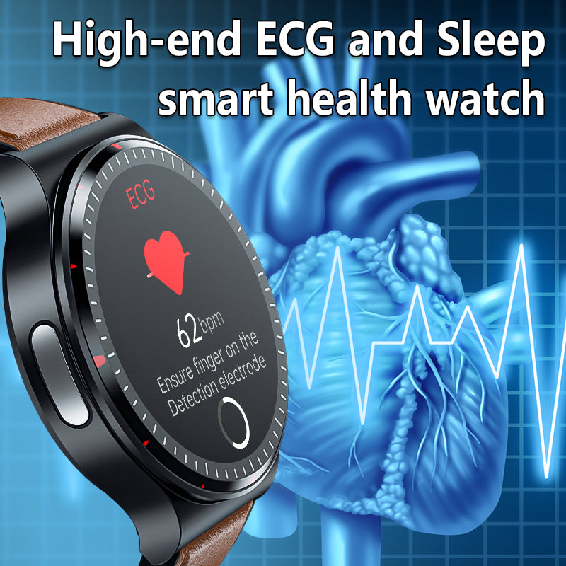 Upgrade: PulseNexa™ Medical-grade ECG Vitali Smartwatch - Monitor Blood Pressure for Women & Men - Now 50% OFF! 🔥